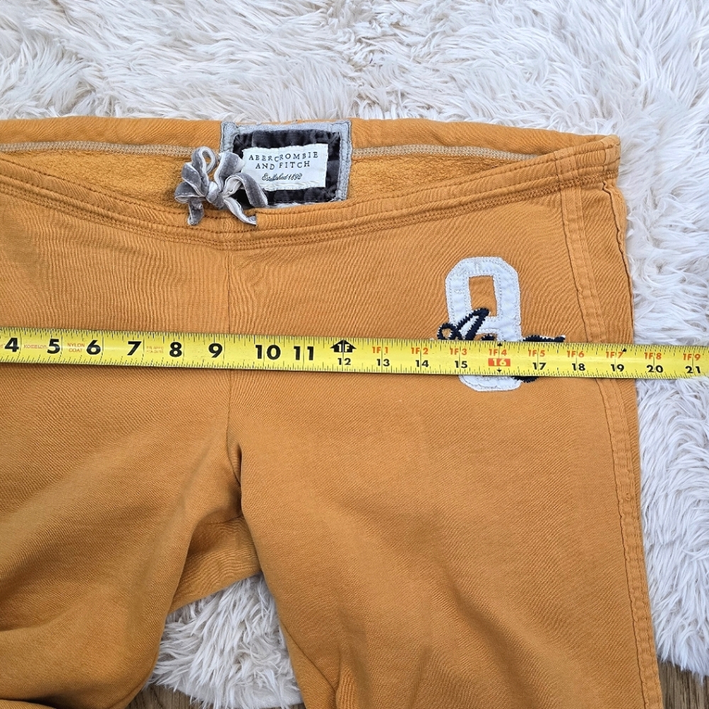 Y2K Vintage Abercrombie & Fitch Orange SweatPants - Picture 4 of 15